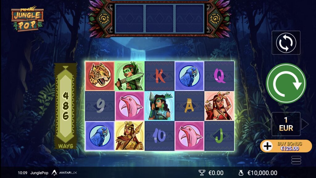 Jungle Pop slot gameplay