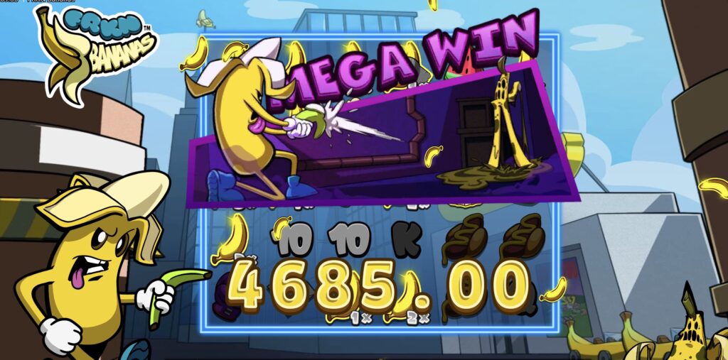 FRKN Bananas slot bonus rounds