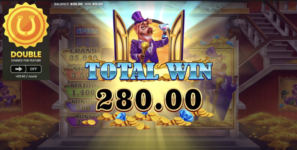 break the piggy bank slot win