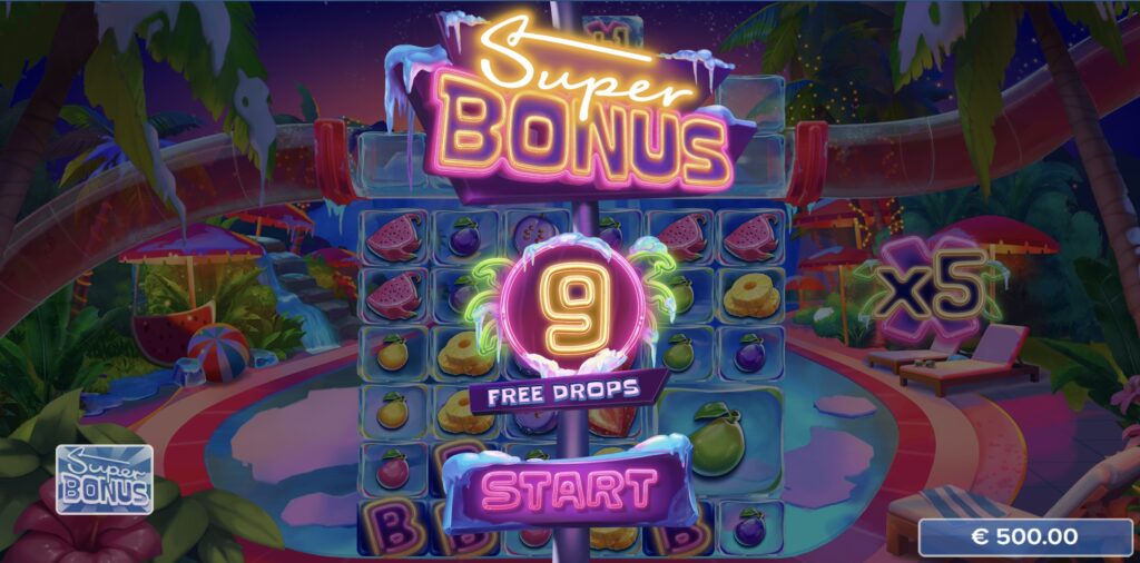 Tropicool 4 slot bonus rounds