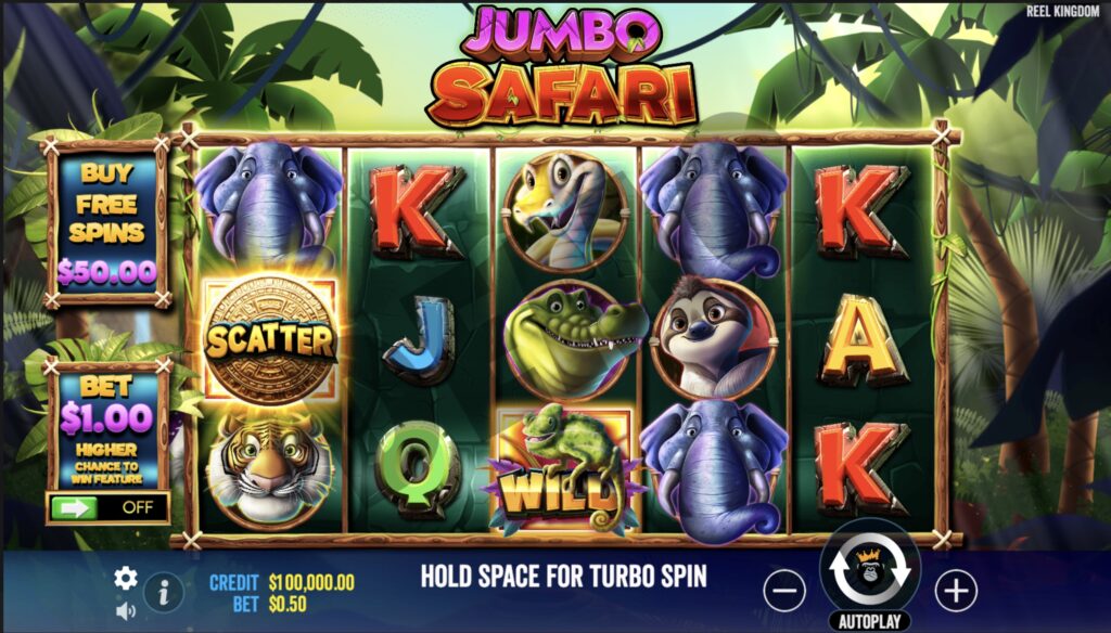 Jumbo Safari slot gameplay