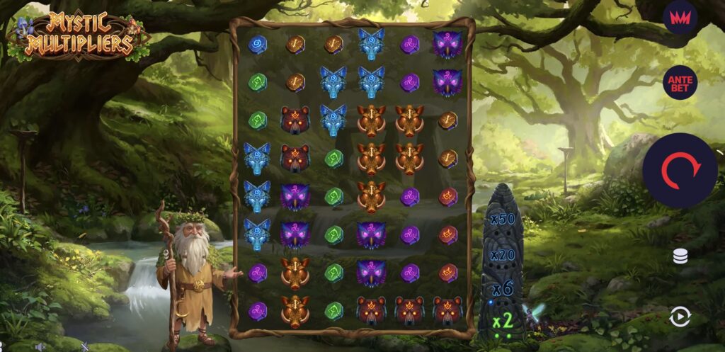 Mystic Multipliers huge slot win