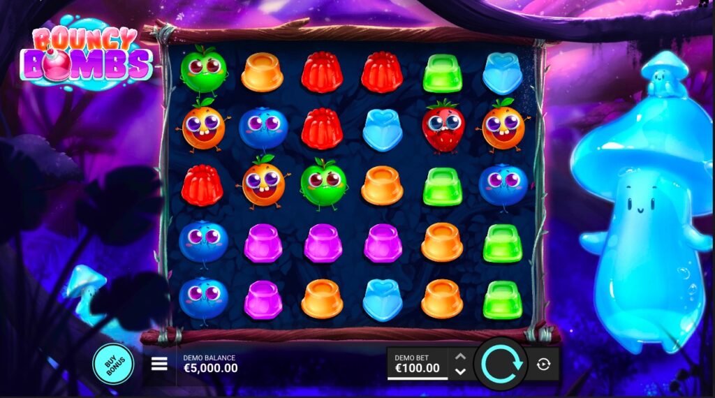 Bouncy Bombs slot gameplay