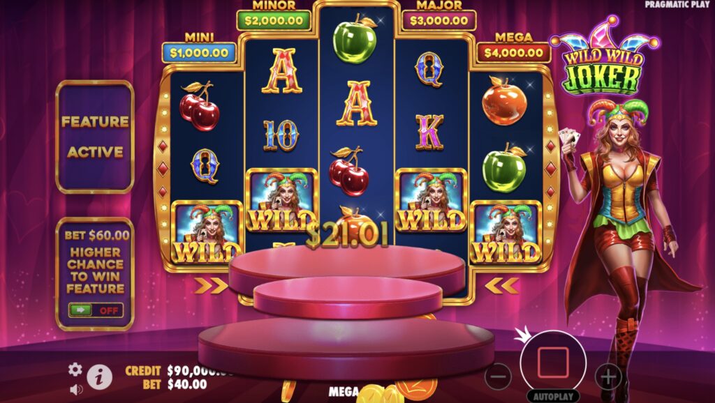 Wild Wild Joker gameplay