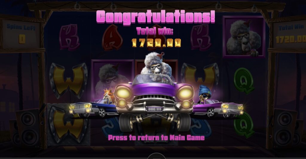 Top Dawg$ bonus buy game play