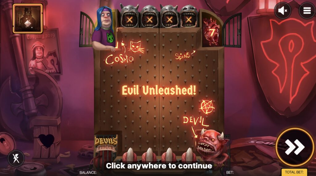 Devils Finger bonus buy rounds