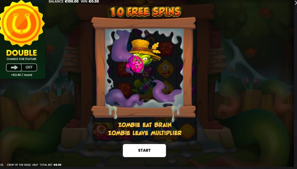 Crop Of The Dead free spins bonus rounds