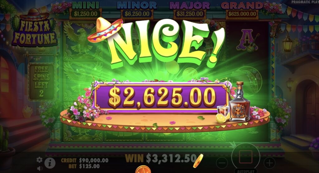 Fiesta Fortune free spins bonus rounds