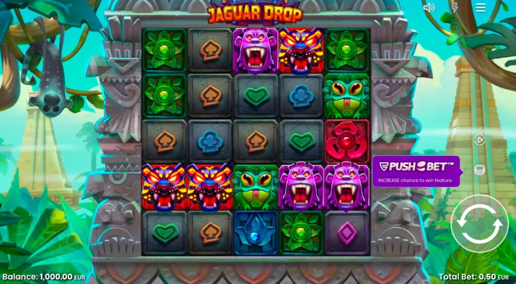 Jaguar Drop slot gameplay
