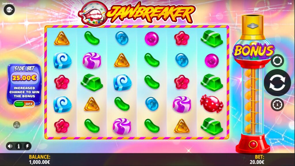 Jawbreaker slot gameplay
