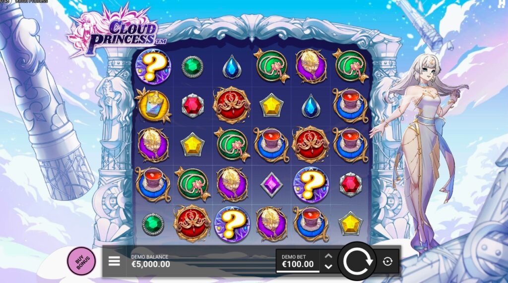 Cloud Princess slot gameplay
