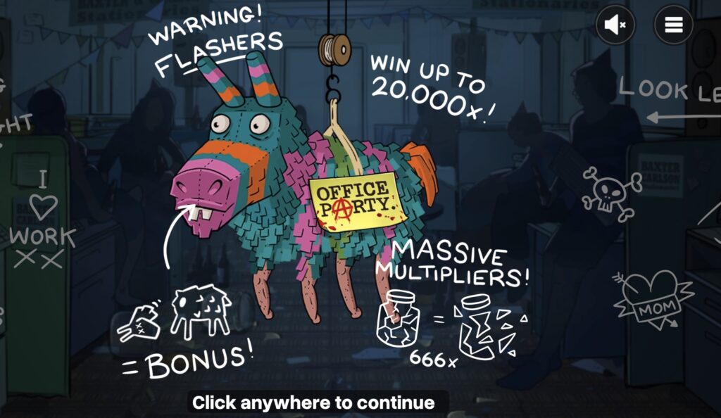 Office Party slot features