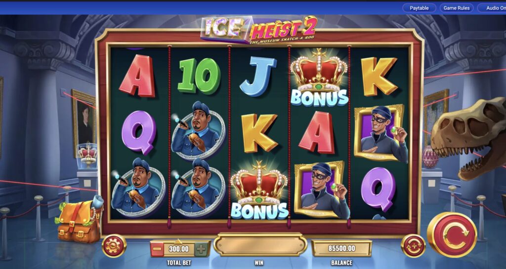 Ice Heist 2 slot bonus rounds