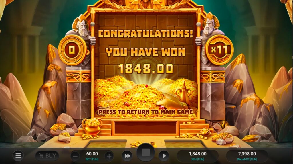 Atlantis Crush huge slot win