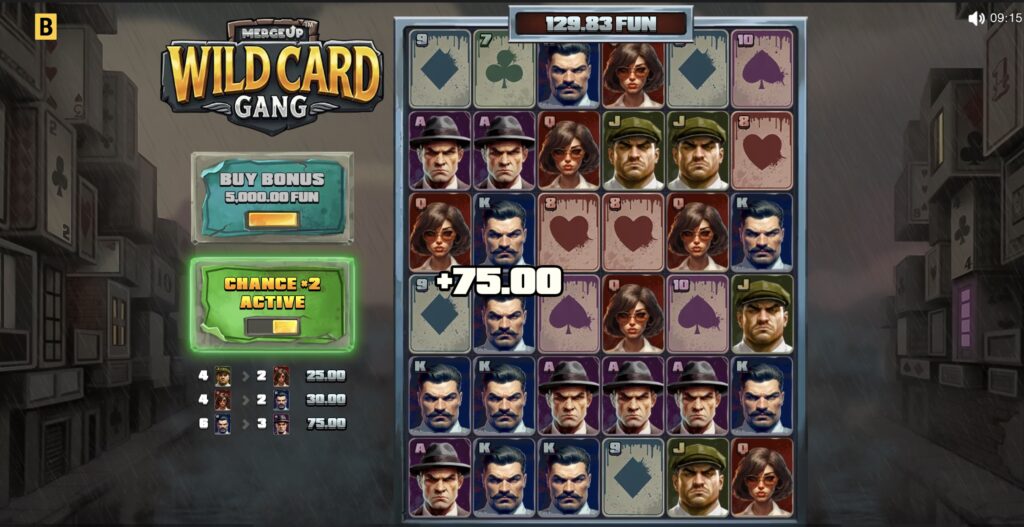 Wild Crad Gang slot gameplay