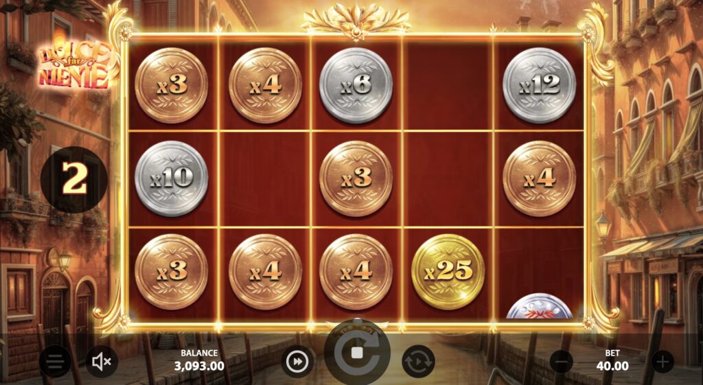 Dolce Far Niente bonus rounds