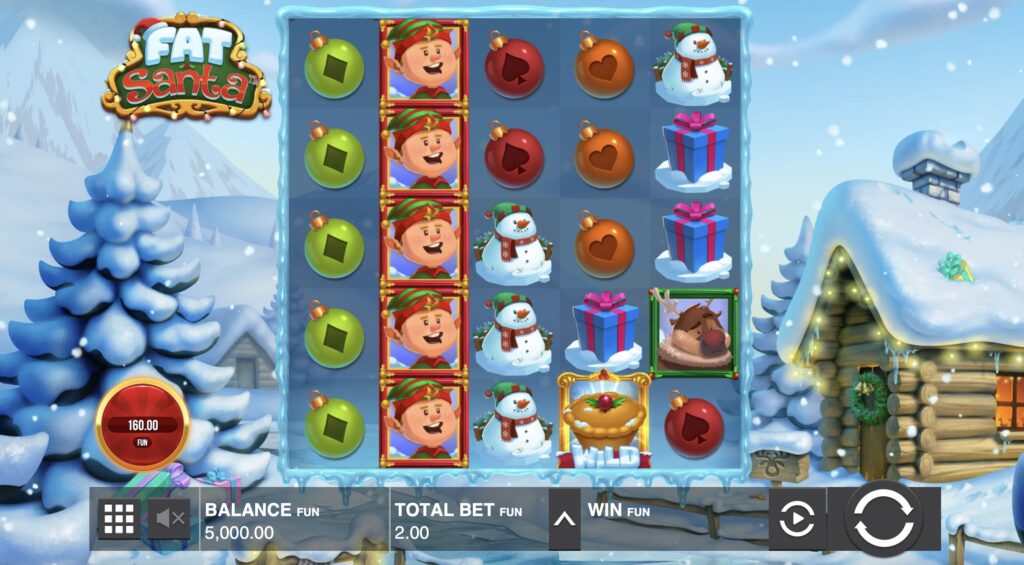 Fat Santa Slot Gameplay