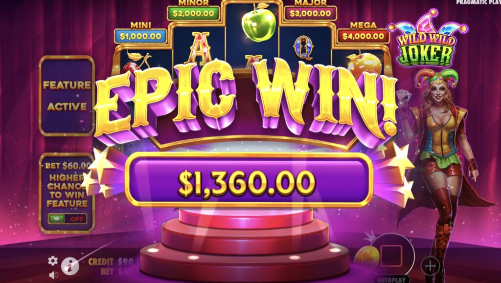 Wild Wild Joker big win