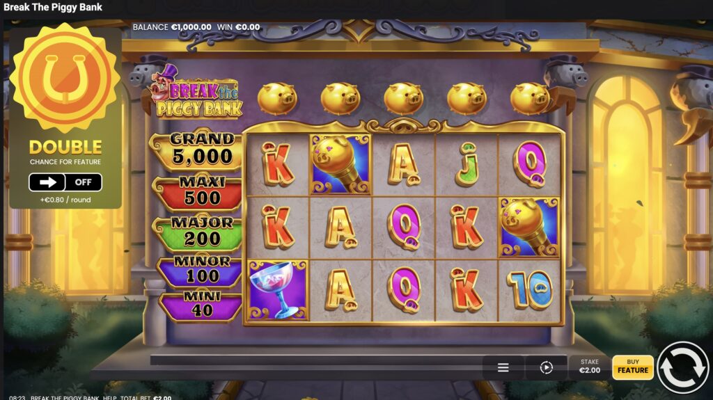 break the piggy bank slot gameplay