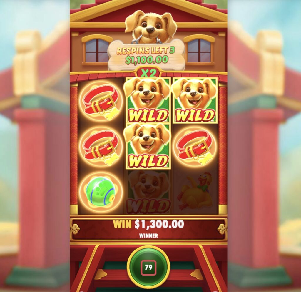 Cachorro Sortudo slot bonus rounds