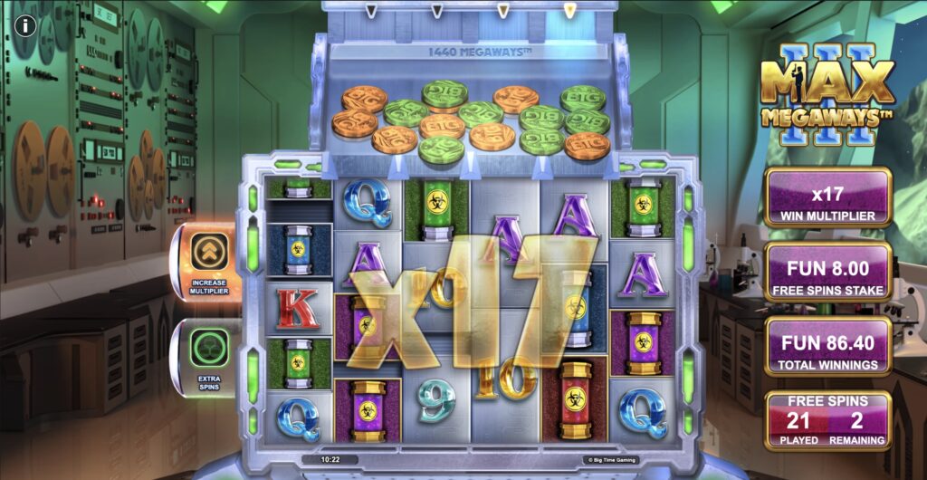 Max Megaways 3 slot bonus rounds