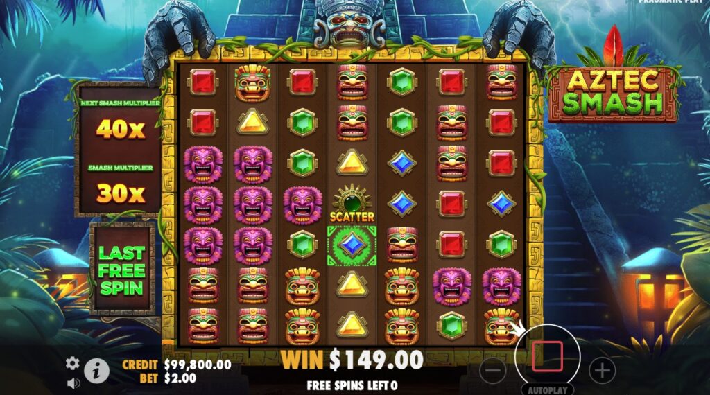 Aztec Smash big win