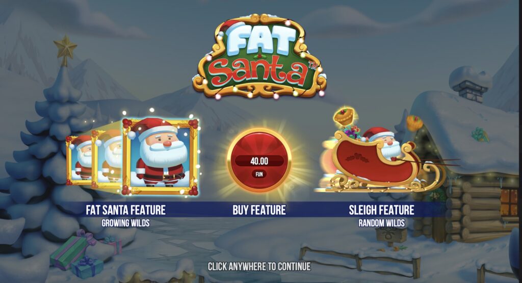 Fat Santa bonus buy gameplay