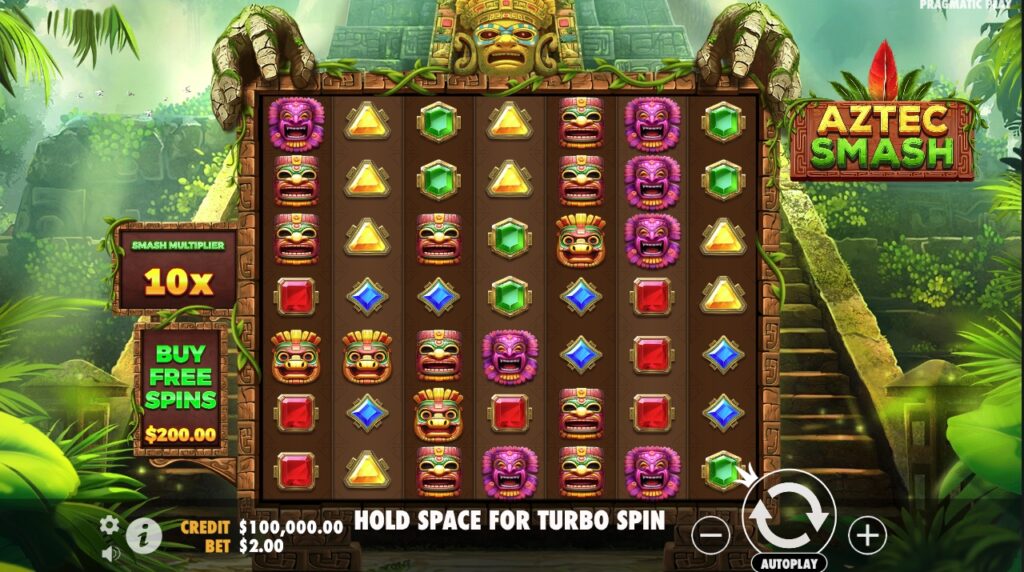 Aztec Smash slot gameplay