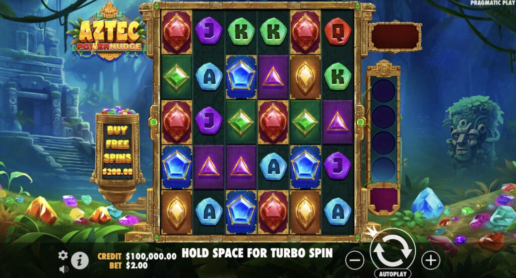 Aztec Powernudge slot gameplay