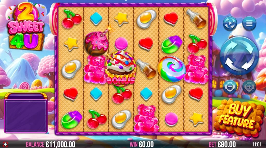 2 Sweet 4 U slot gameplay