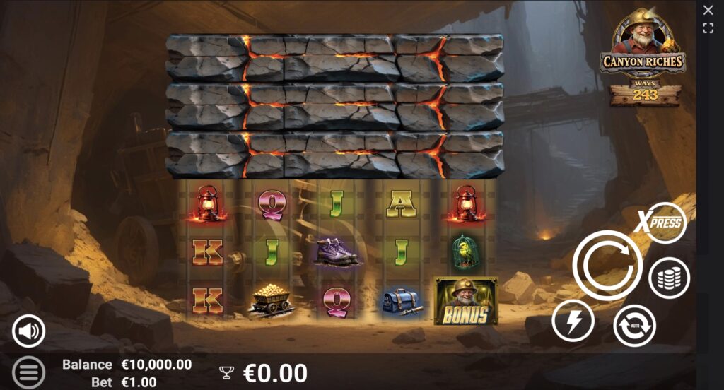 Canyon Riches Slot Gameplay