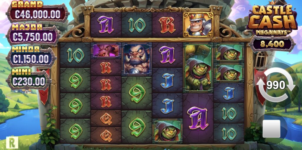 Castle Cash Megaways slot