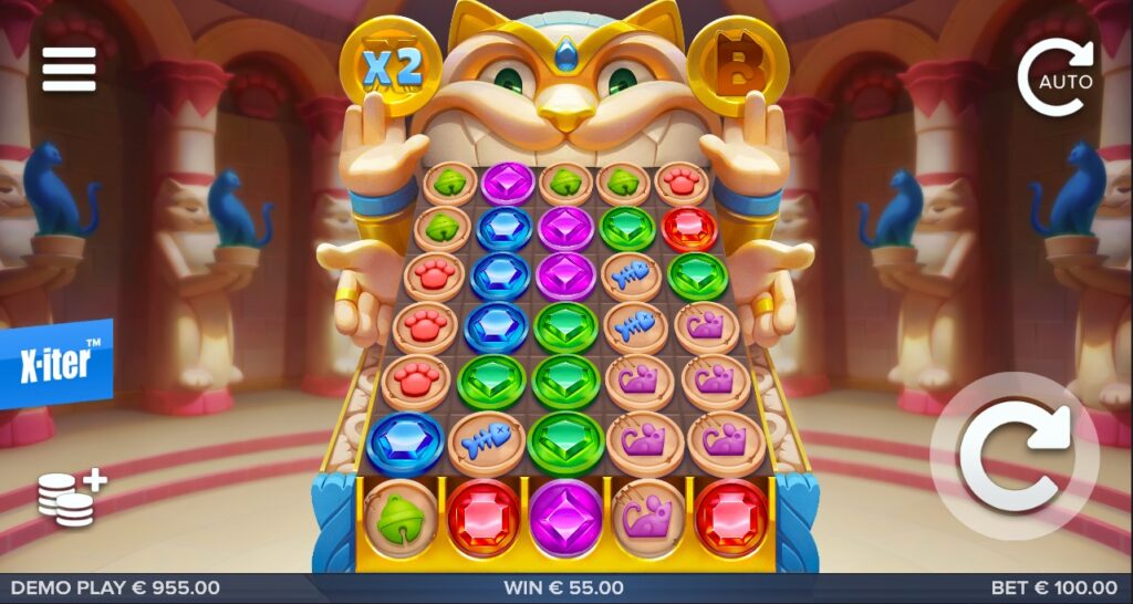 Catemple slot gameplay