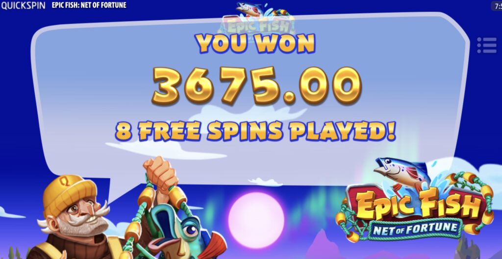 Epic Fish Net of Fortune buy bonus rounds