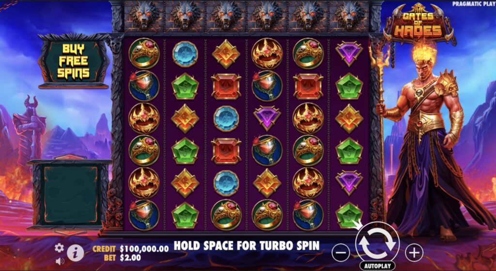 Gates of Hades slot gameplay