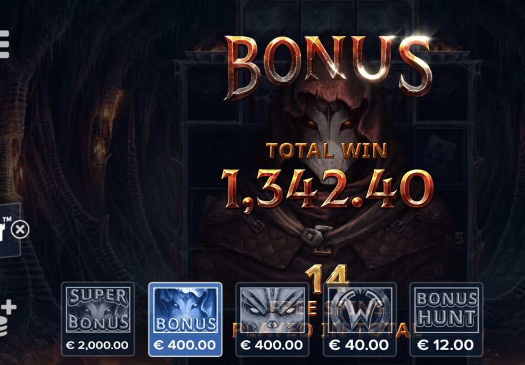 Nightmaker slot bonus buy options