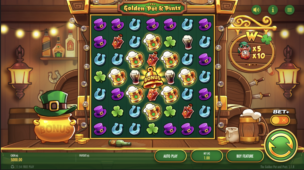 The Golden Pot & Pints Gameplay