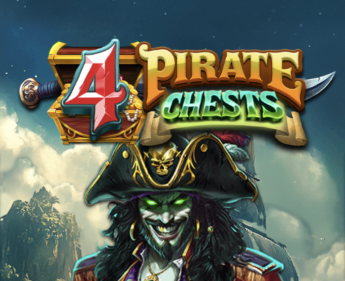 4 Pirate Chests