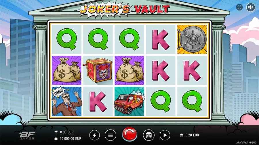 Joker’s Vault gameplay.