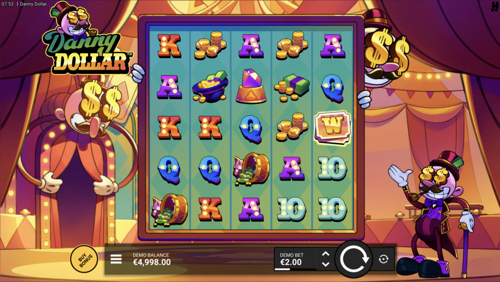 Danny Dollar gameplay.