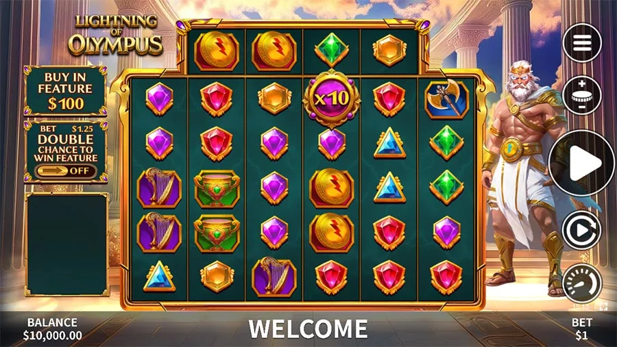 Lightning of Olympus gameplay.