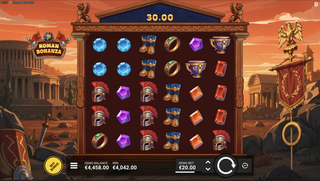 Roman Bonanza gameplay.