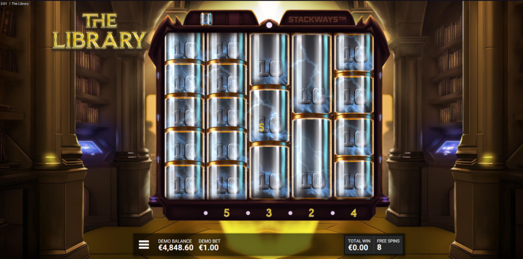 the library slot game