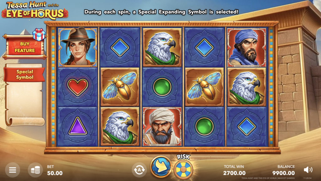 Tessa Hunt & The Eye of Horus gameplay.