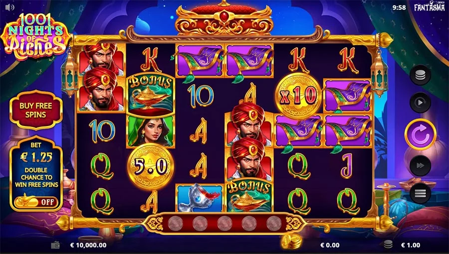 1001 night of riches