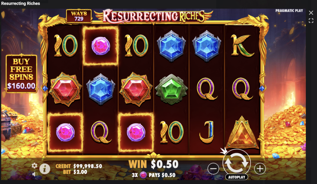 Resurrecting Riches gameplay