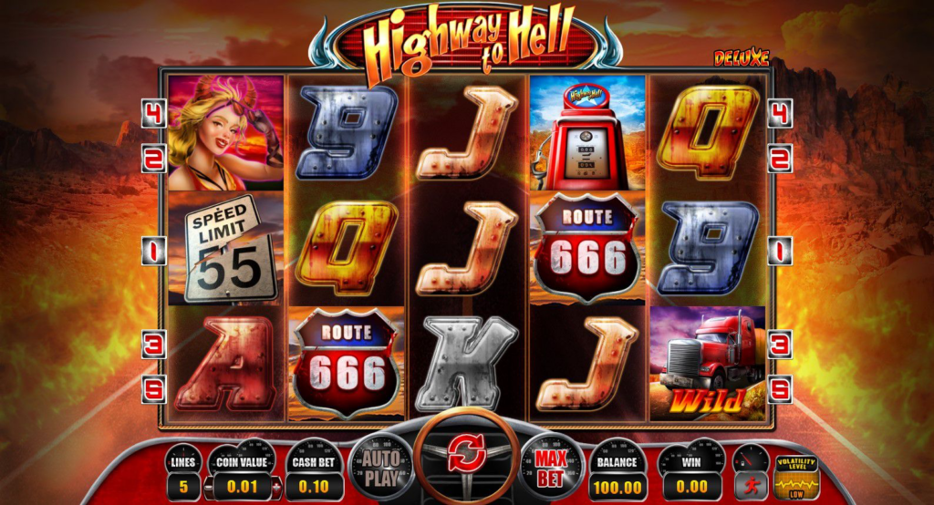 Highway To Hell slot gameplay