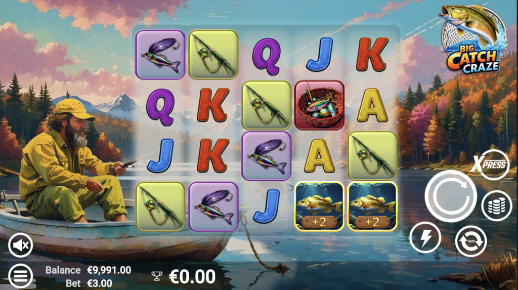 Big Catch Craze gameplay.