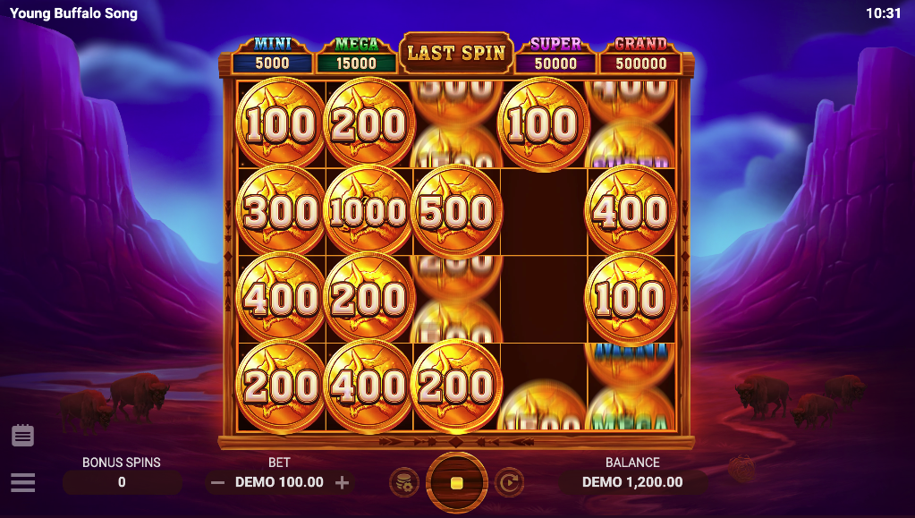 Young Buffalo Song bonus round.