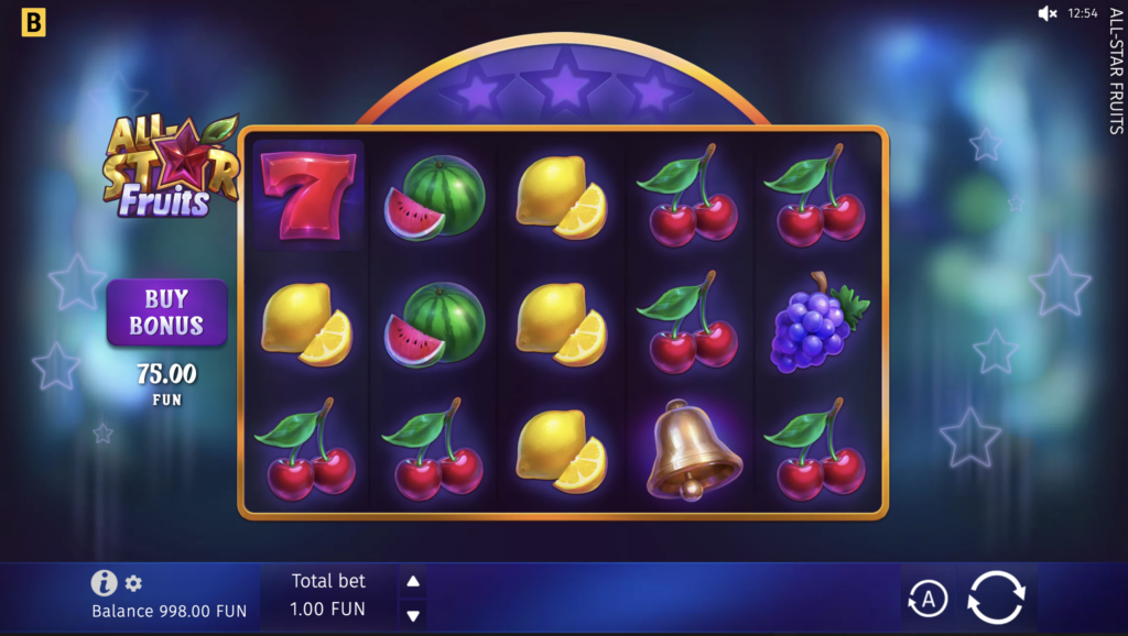 All Star Fruits gameplay.